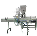 雙頭臥式攪拌直線醬料灌裝機(jī)