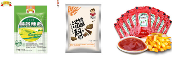 全自動(dòng)螺螄湯料包裝機(jī)設(shè)備包裝樣品