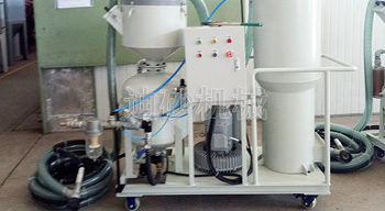 環(huán)保移動(dòng)式噴沙機(jī)加沙口漏氣如何解決？